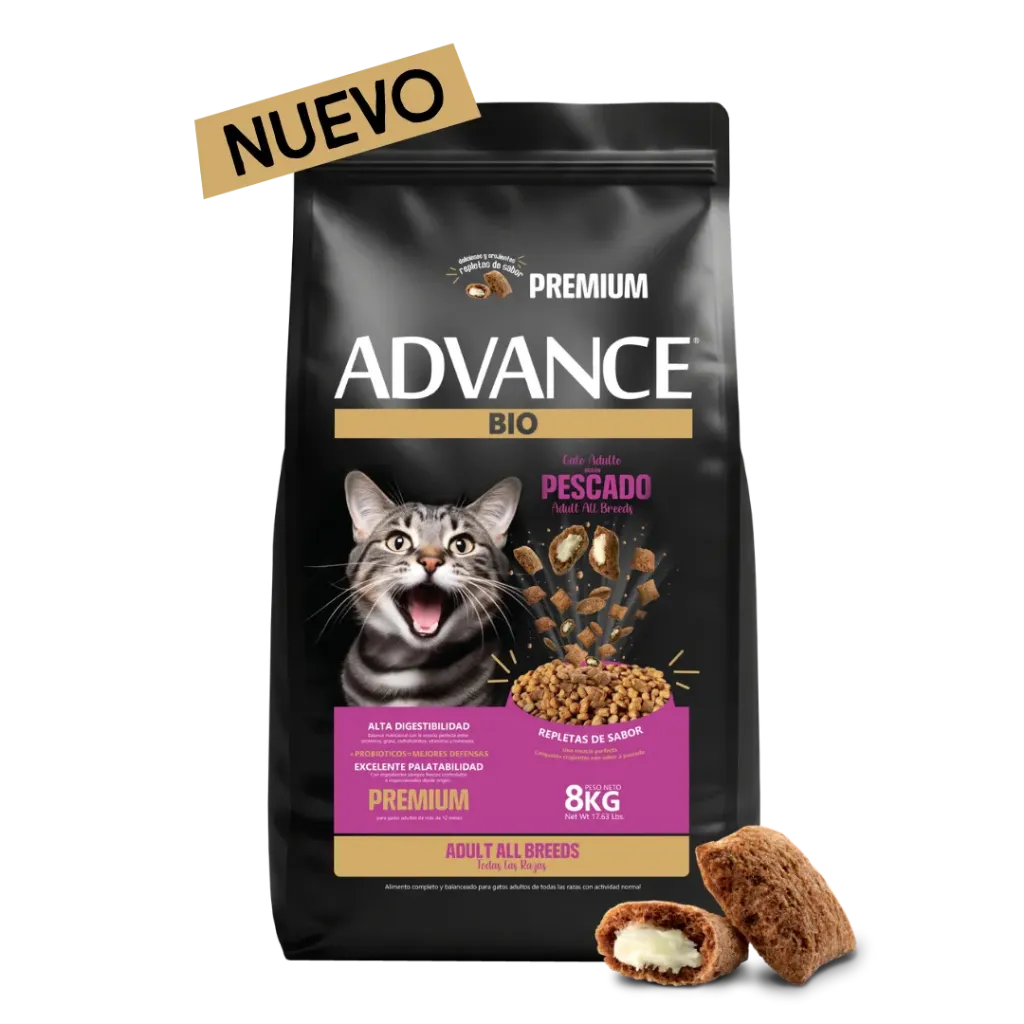 ADVANCE BIO GATO PREMIUM 30% ALL BREEDS X 8 KG NUGGETS