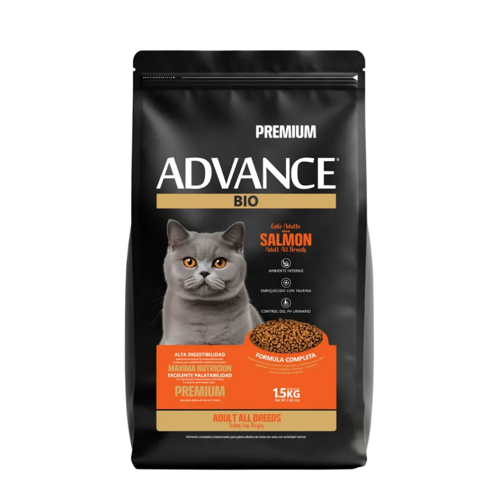 ADVANCE BIO GATO PREMIUM 30% ALL BREEDS X 1,5 KG SALMON