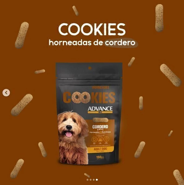 ADVANCE BIO PERRO ADULTO COOKIES ALL BREEDS X 150 GRS. CORDERO