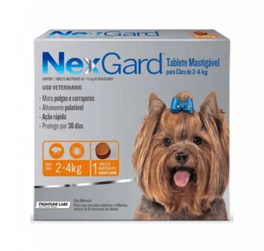 NEXGARD 2-4 KG. (BOEHRINGER)