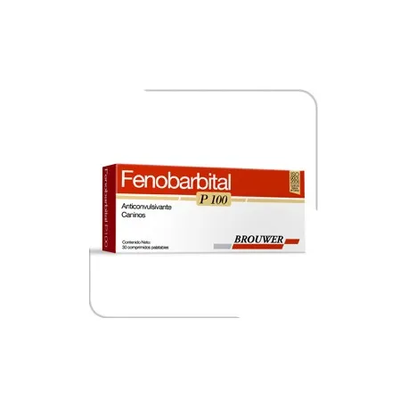 FENOBARBITAL P-100 30 COMP. PALAT.(BROUWER)