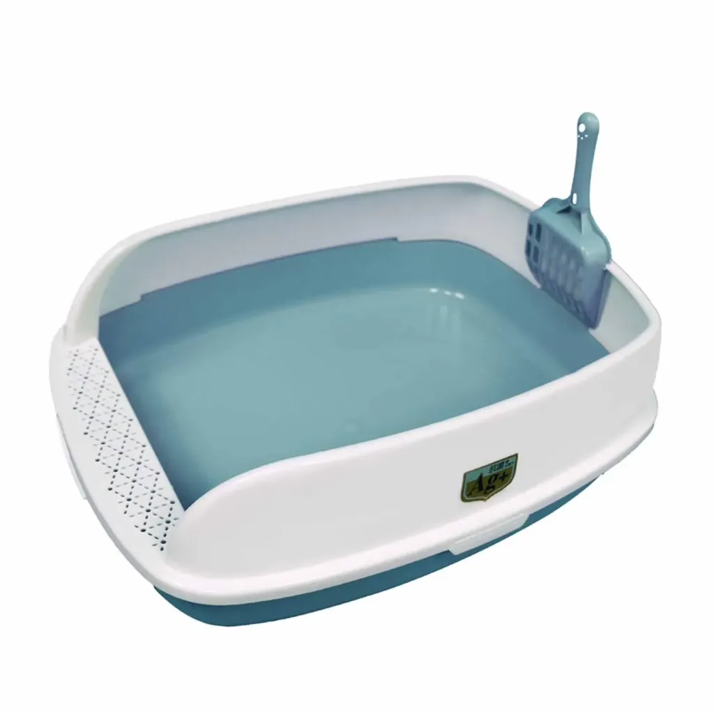 Retro Litter Box Blue