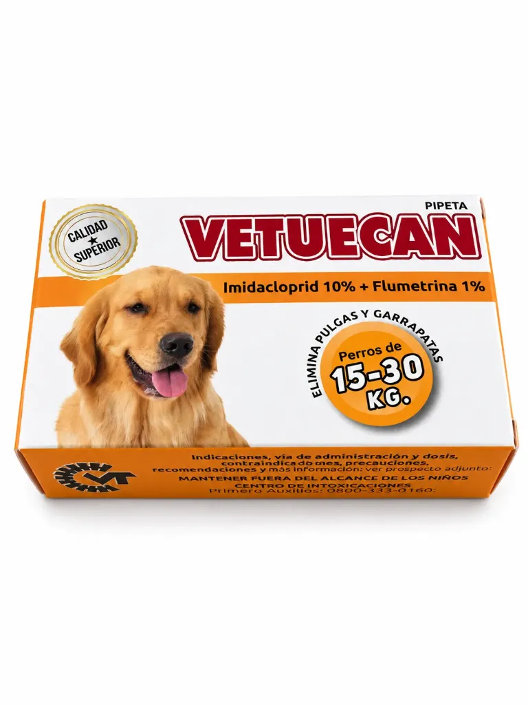 VETUECAN 15 A 30 KG