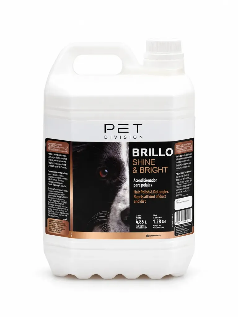 BRILLO Y DESENREDANTE X 4,85 L (PET DIVISION)