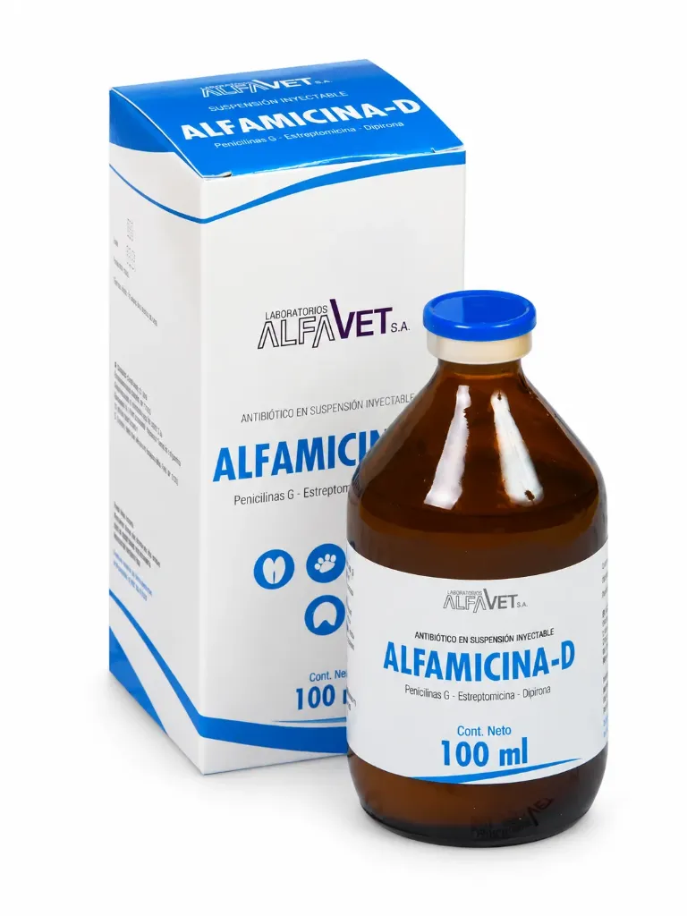 ALFAMICINA-D 100 ML.(ALFAVET)