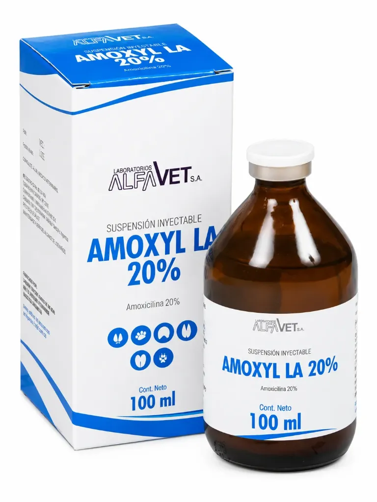AMOXYL LA 100 ML.(ALFAVET)