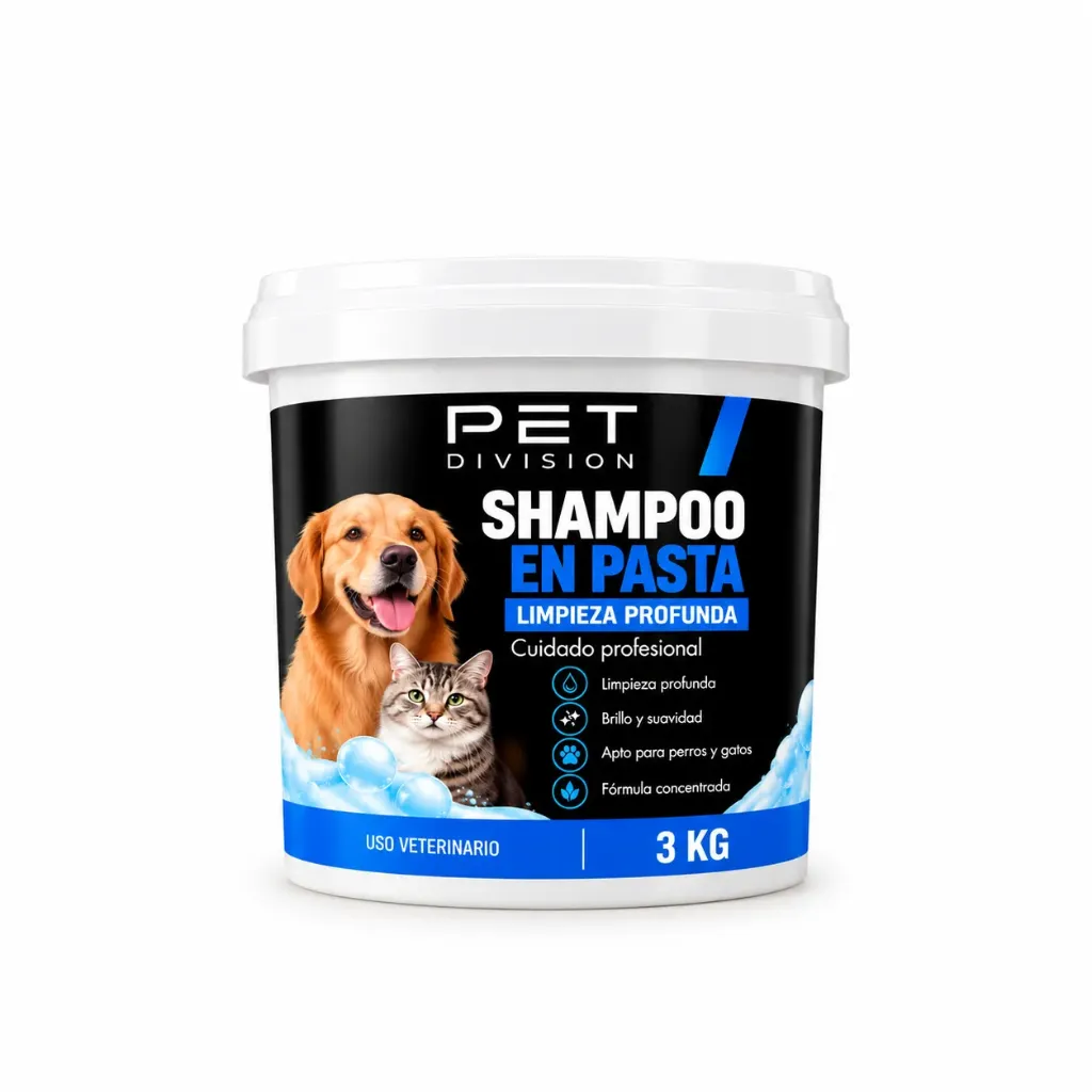 SHAMPOO EN PASTA X 3KG (PET DIVISION)
